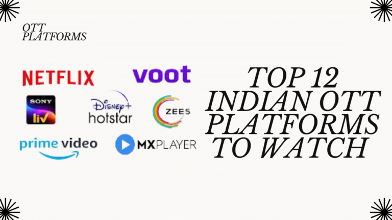 Best OTT Platforms in India