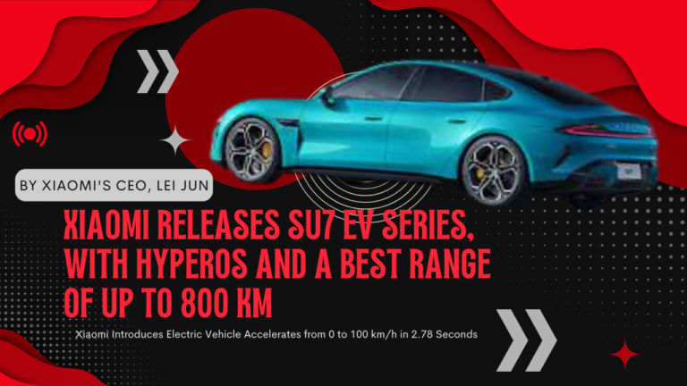 Xiaomi Releases SU7 EV Series
